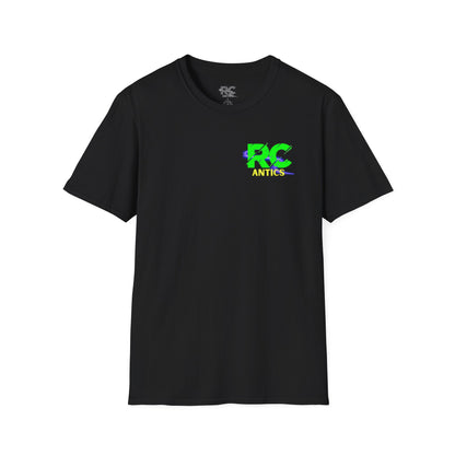 RC Trucks Jumping at Skate Park Unisex Softstyle T-Shirt