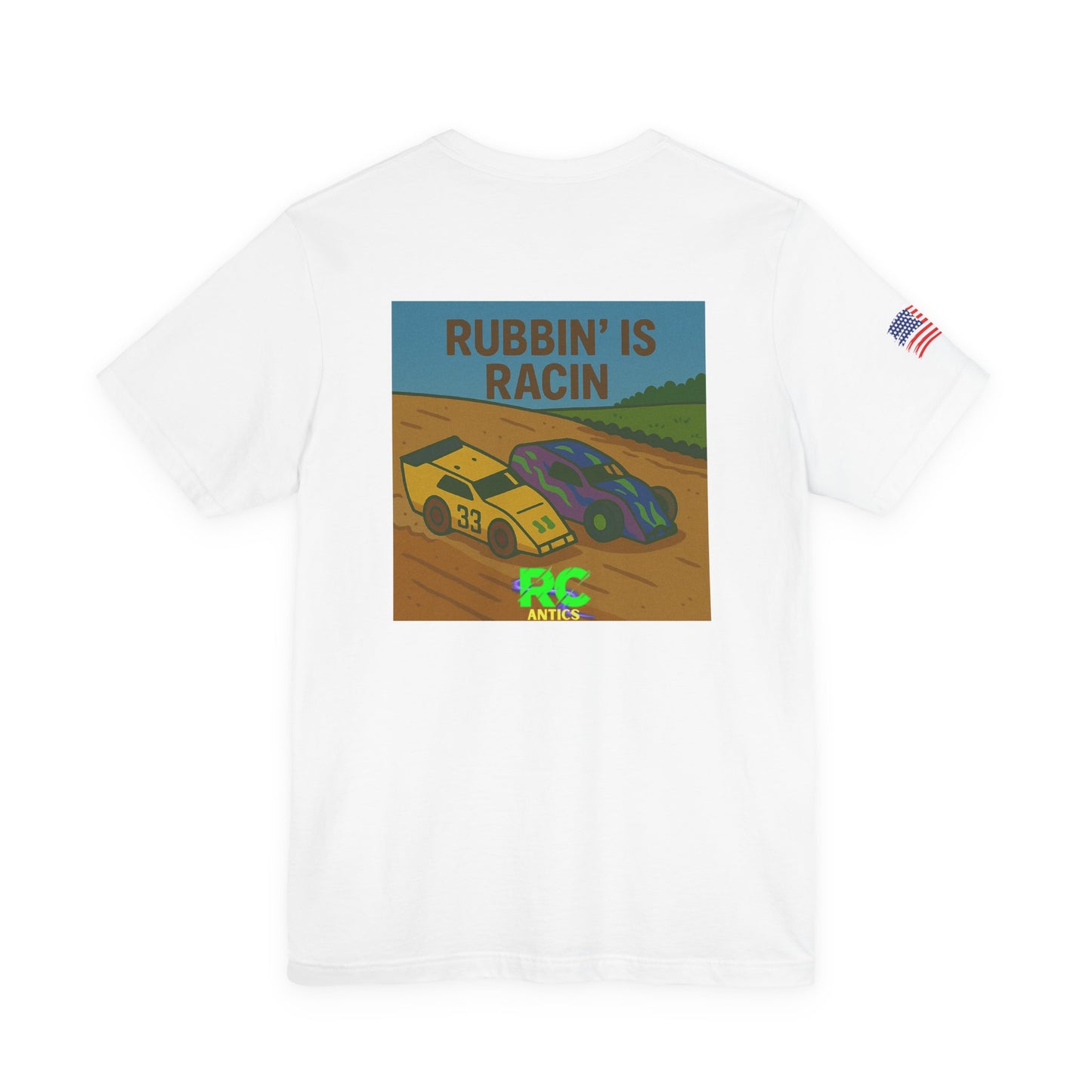 Rubbin is Racin Unisex Jersey Short Sleeve Tee