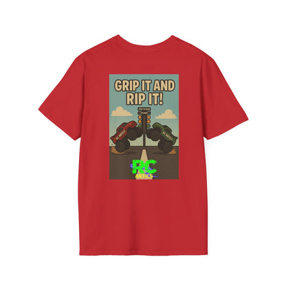 Grip it and Rip it RC Drag Racing Unisex Softstyle T-Shirt