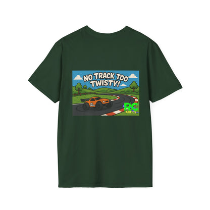No Track to Twisty Unisex Softstyle T-Shirt