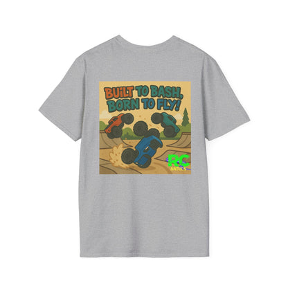 Built to Bash, Born to Fly Unisex Softstyle T-Shirt
