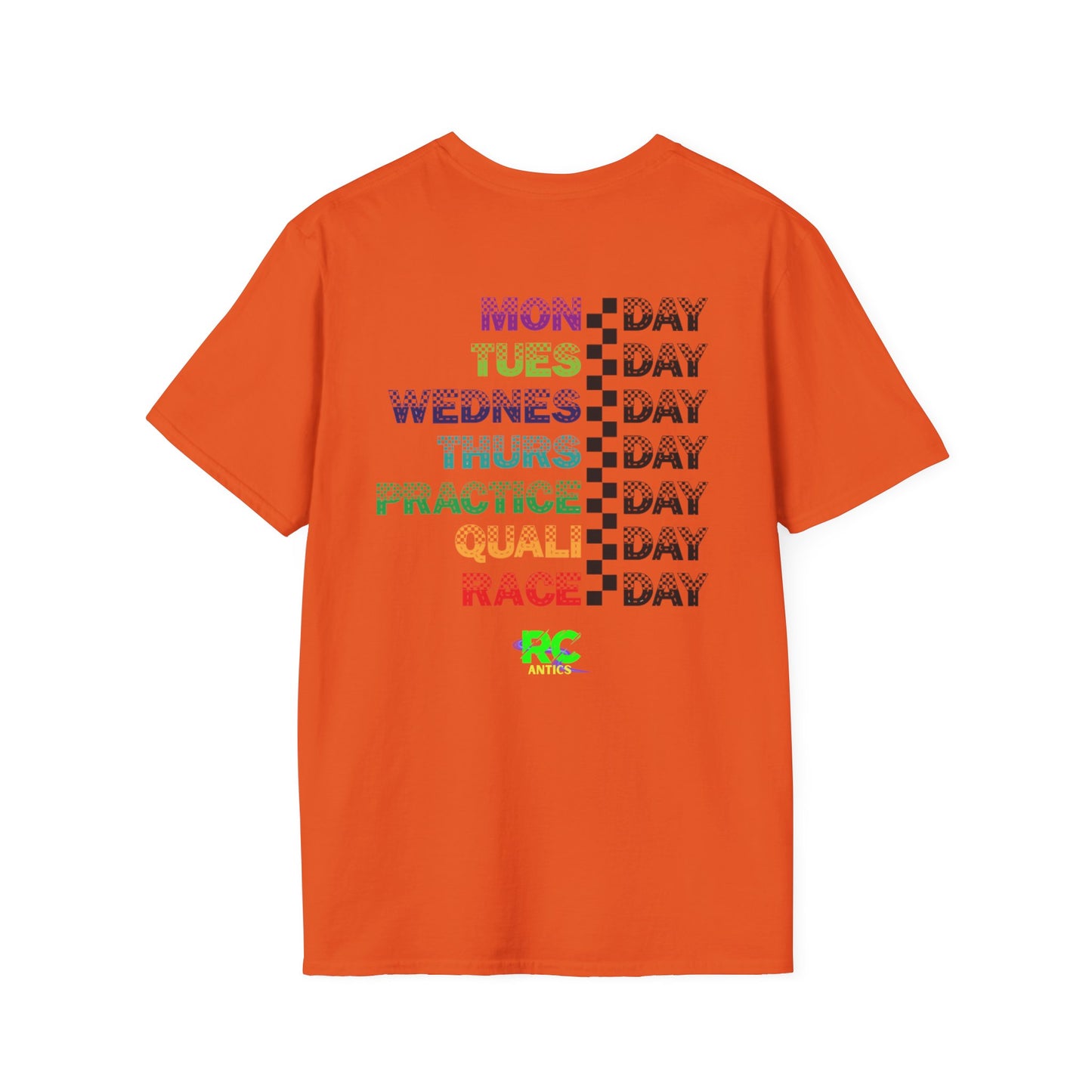 Days of the week Racing T-Shirt