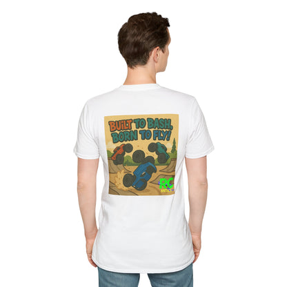 Built to Bash, Born to Fly Unisex Softstyle T-Shirt