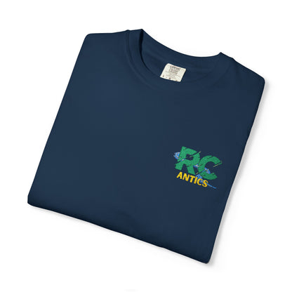 Embroidered RC Antics Unisex Garment-Dyed T-shirt