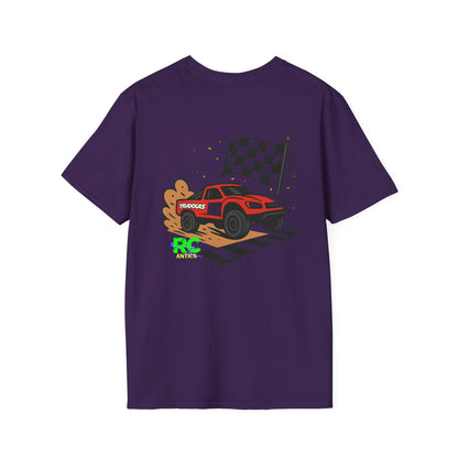 RC Truck Crossing Finish Line Unisex Softstyle T-Shirt