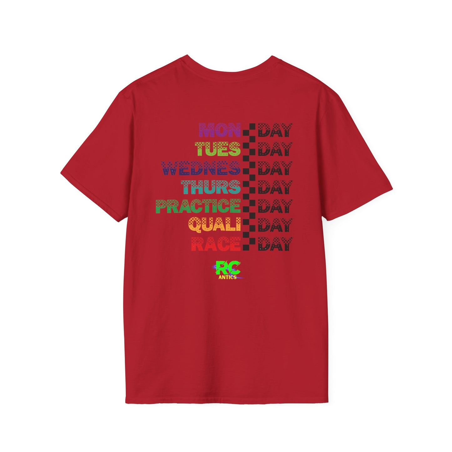 Days of the week Racing T-Shirt