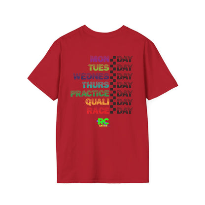 Days of the week Racing T-Shirt